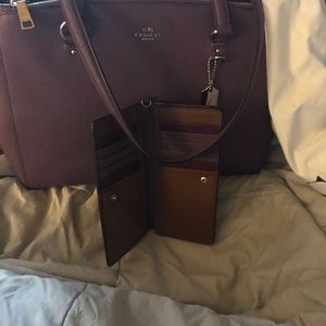 Coach bag and wallet from retail store not outlet